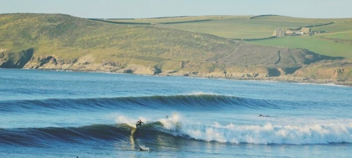 North Devon is the UK's only World Surfing Reserve, declared in 2022 by the Save The Waves Coalition. The World Surfing Reserve is governed by a local management council, made up of government agencies, environmental NGOs , local community groups, surf clubs, businesses and landowners, all united to work towards shared goals. Photo: thewaveshack.com.